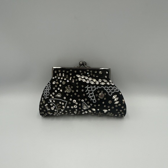 Moyna Handbags - Moyna Women's Beaded Clutch Evening Purse